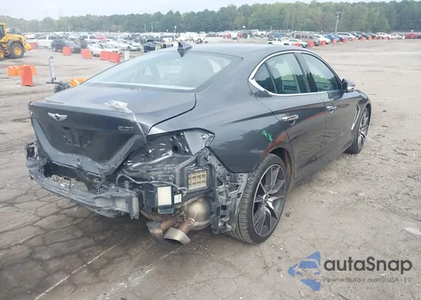 2019 Genesis G70 2.0T Sport from USA, damaged, VIN KMTG24LA2KU012670